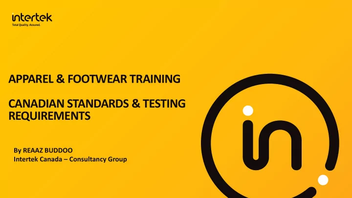 canadian standards amp testing