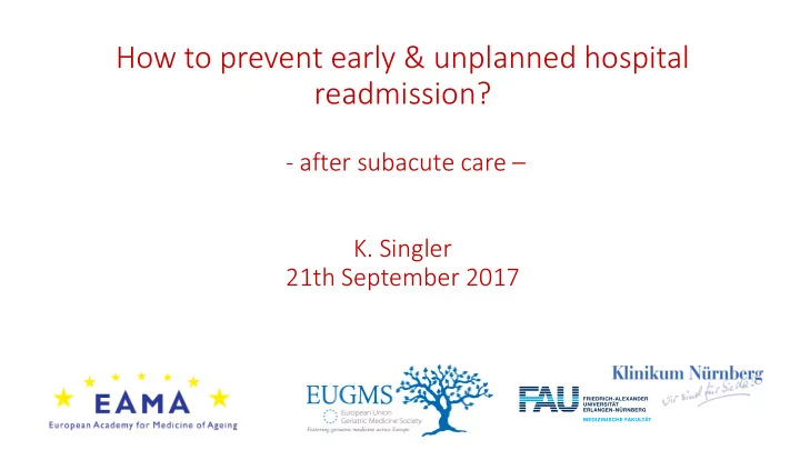 readmission