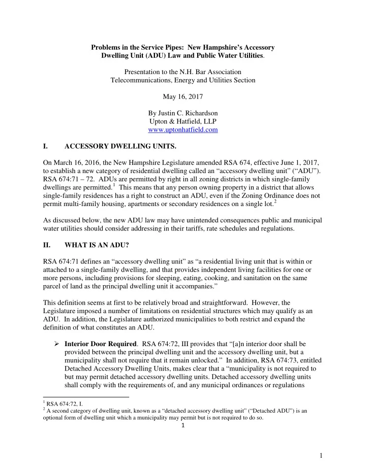 problems in the service pipes new hampshire s accessory