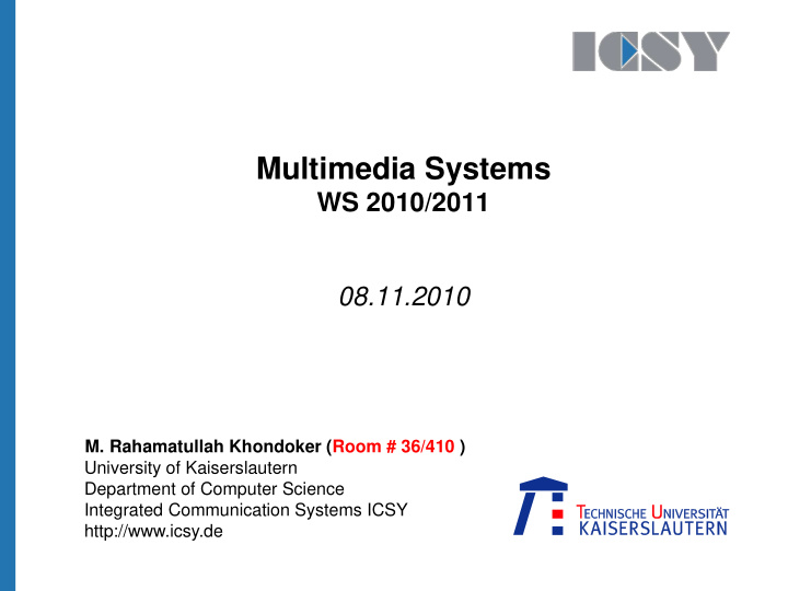 multimedia systems