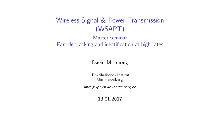 wireless signal power transmission wsapt