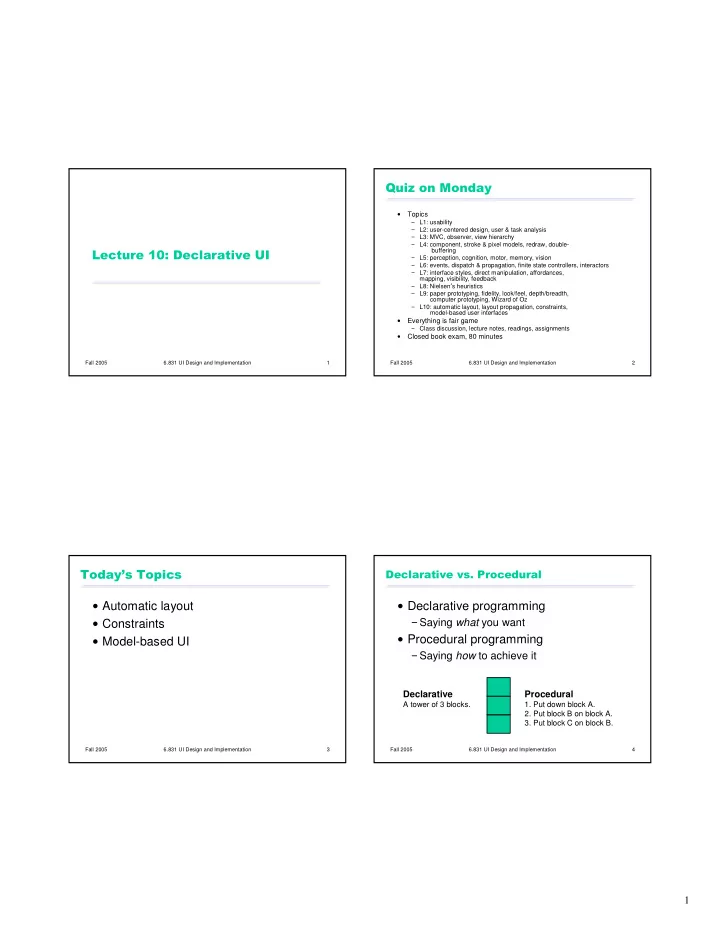 topics l1 usability l2 user centered design user task