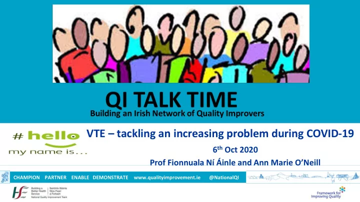 vte tackling an increasing problem during covid 19