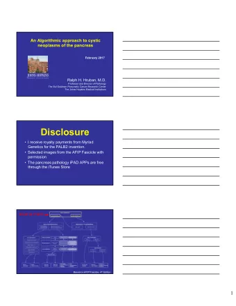 Disclosure   I receive royalty payments from Myriad  Genetics for the PALB2 invention.