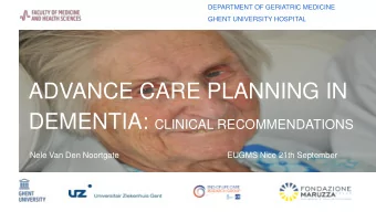 No conflict of interest to declare  2  CONTENT  Background  Methods  Recommendations THOMs