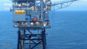 PosHYdon Pilot  Offshore green hydrogen  NEPTUNE ENERGY THE NETHERLANDS FACTS &amp; FIGURES