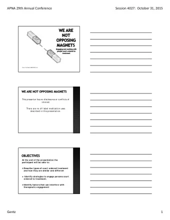 APNA 29th Annual Conference Session 4027: October 31, 2015  Image CreditgoestoBBCKS2Bitesize  This