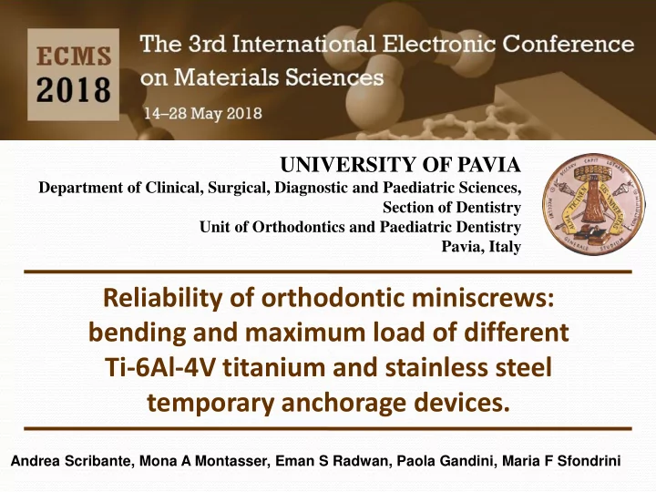 ti 6al 4v titanium and stainless steel