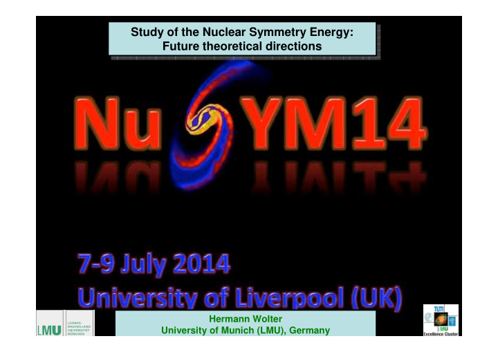 study of the nuclear symmetry energy study of the nuclear