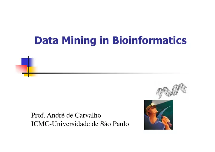 prof andr de carvalho