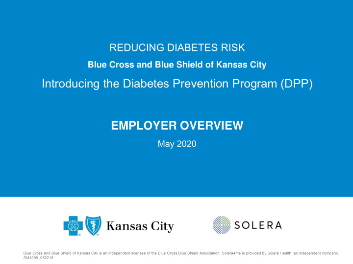 introducing the diabetes prevention program dpp employer