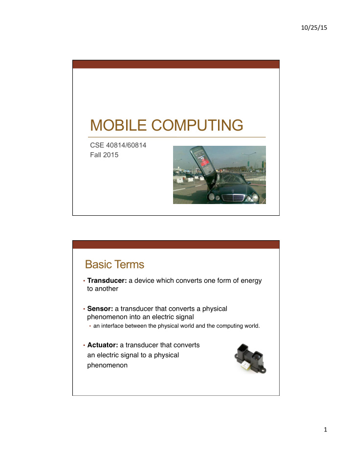 mobile computing