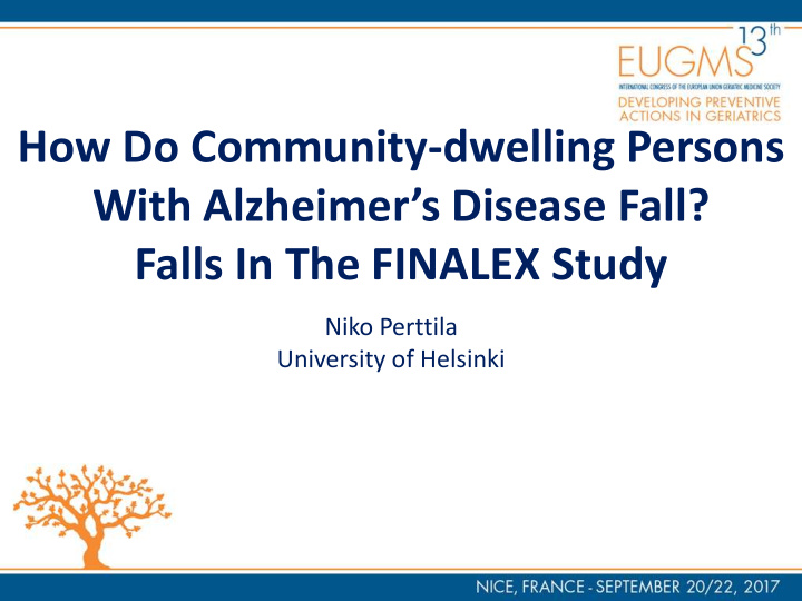 with alzheimer s disease fall