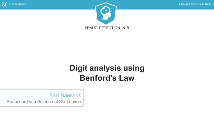 digit analysis using benford s law