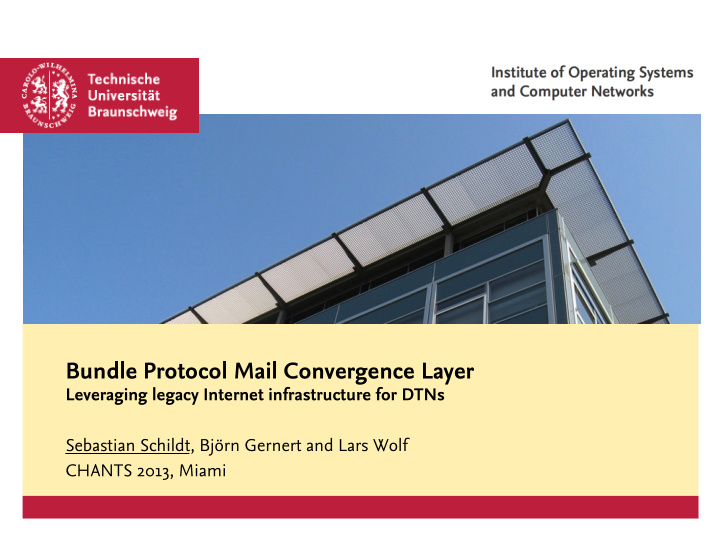 bundle protocol mail convergence layer