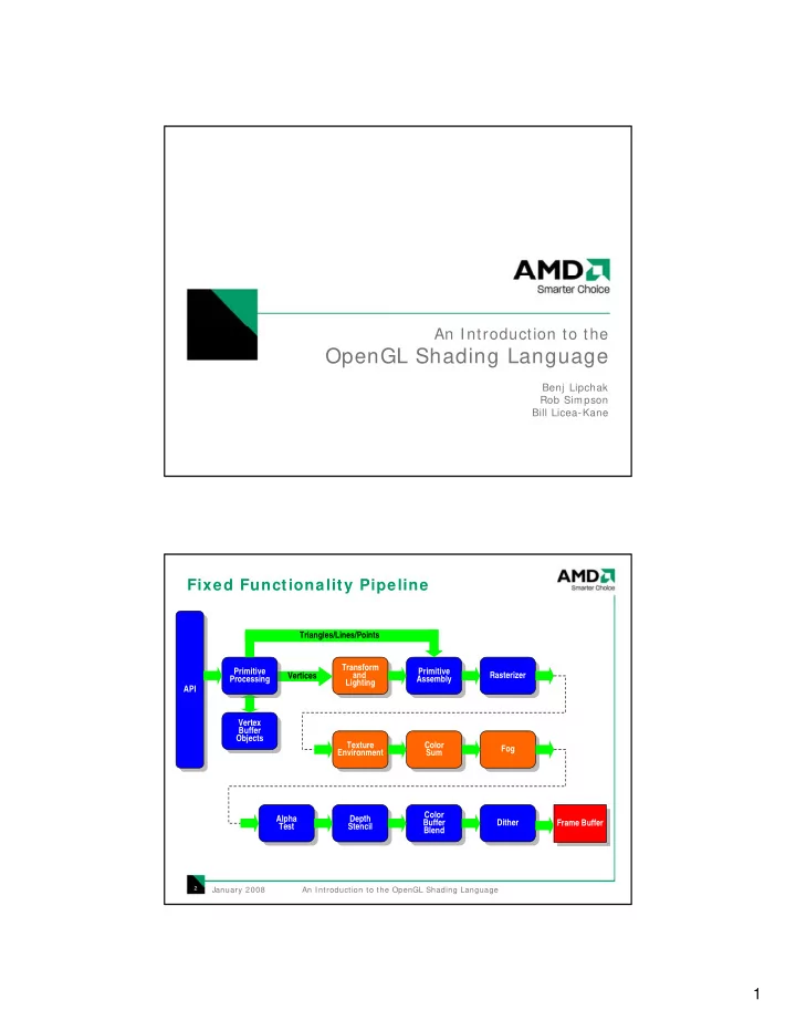 opengl shading language