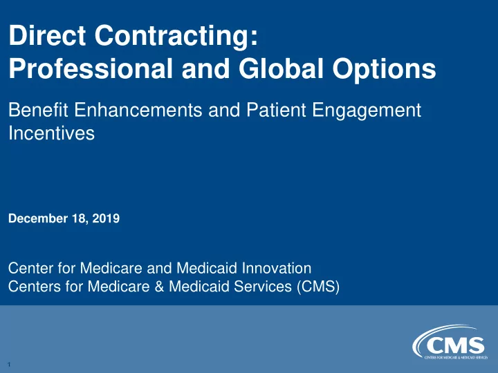 professional and global options