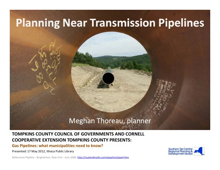 planning near transmission pipelines planning near