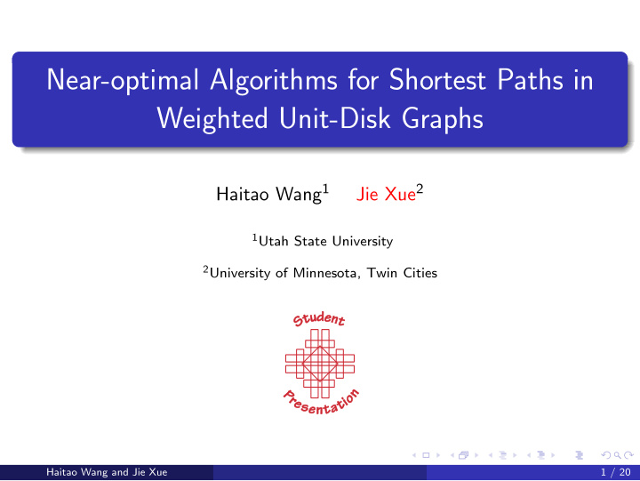 near optimal algorithms for shortest paths in weighted