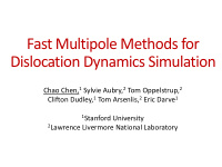 dislocation dynamics simulation