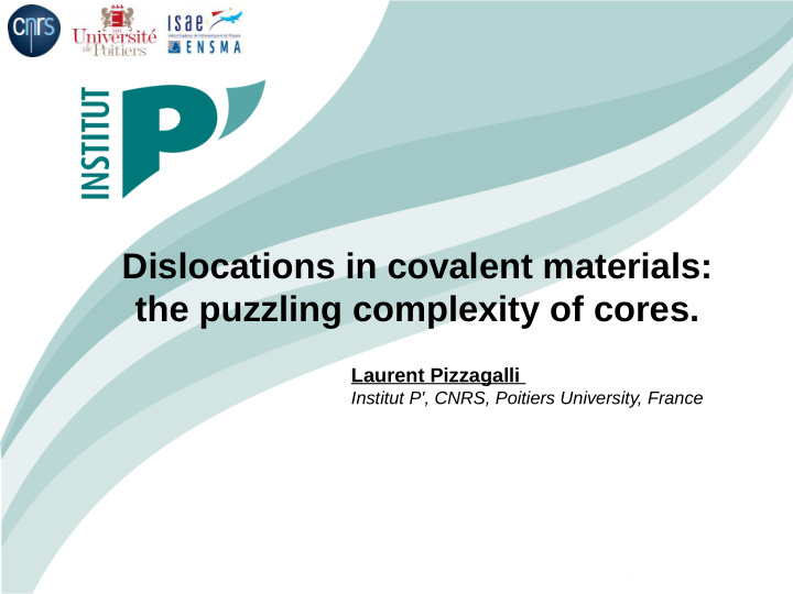 dislocations in covalent materials the puzzling