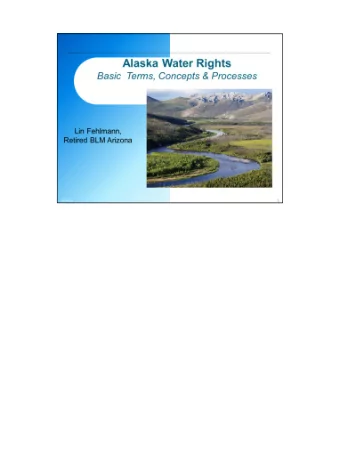 Is a type of property right: one main difference between a land right and a water  right is