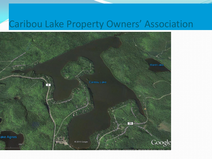 caribou lake property owners association