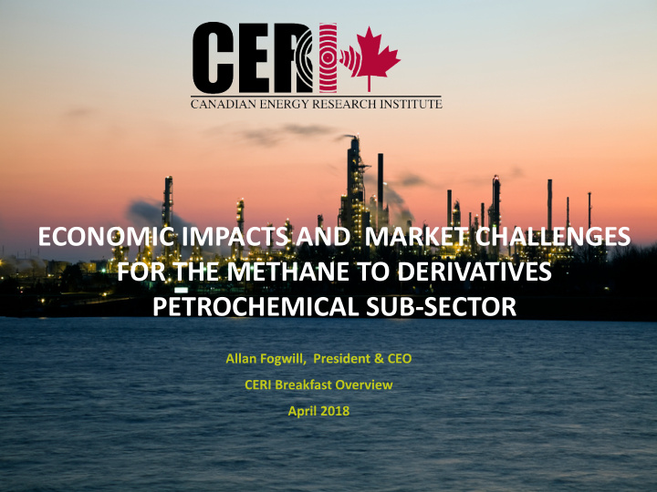 economic impacts and market challenges for the methane to