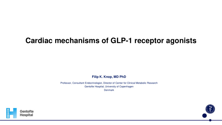 cardiac mechanisms of glp 1 receptor agonists