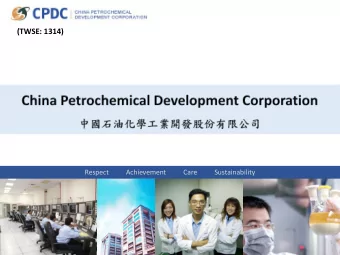 (TWSE: 1314)  Respect          Achievement          Care          Sustainability  Disclaimer  This