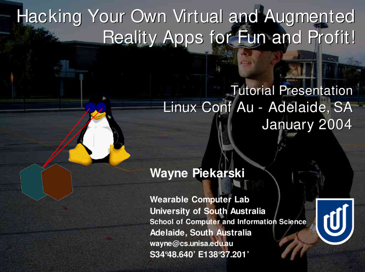 hacking your own virtual and augmented hacking your own