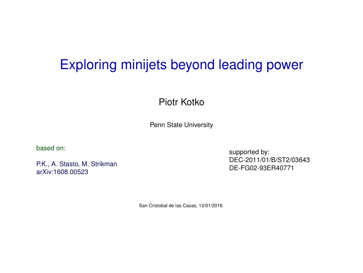 exploring minijets beyond leading power