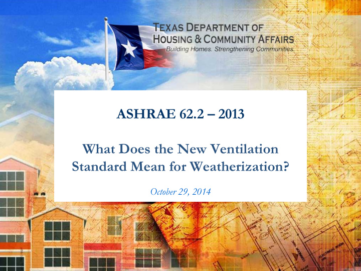 ashrae 62 2 2013 what does the new ventilation standard