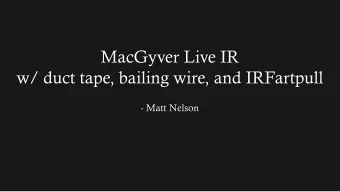 Plan  Resist  IR  Detect  Logs  Endpoint  Network  **Challenges  Host Check  Push Tools  Run