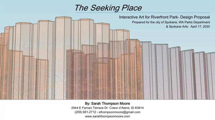 the seeking place