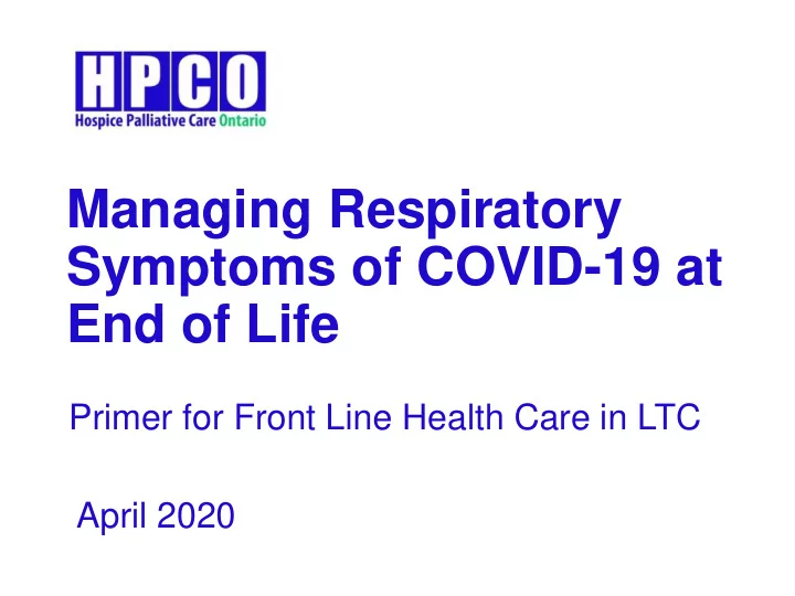 symptoms of covid 19 at