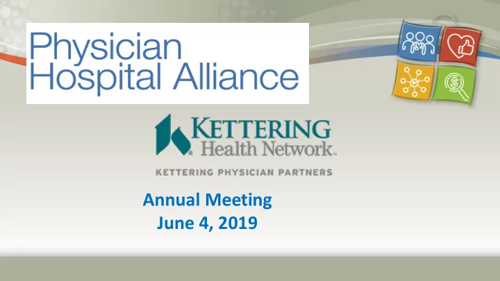 annual meeting june 4 2019 annual meeting agenda