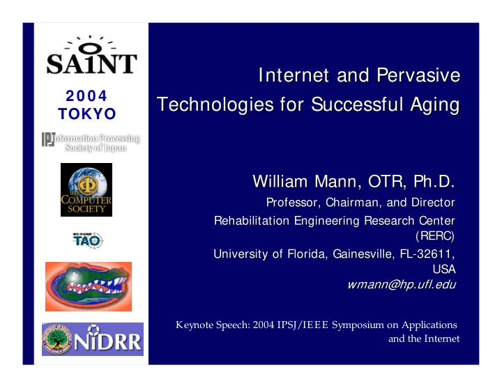 internet and pervasive internet and pervasive
