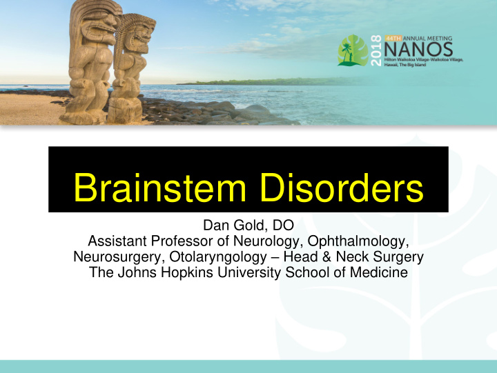 brainstem disorders