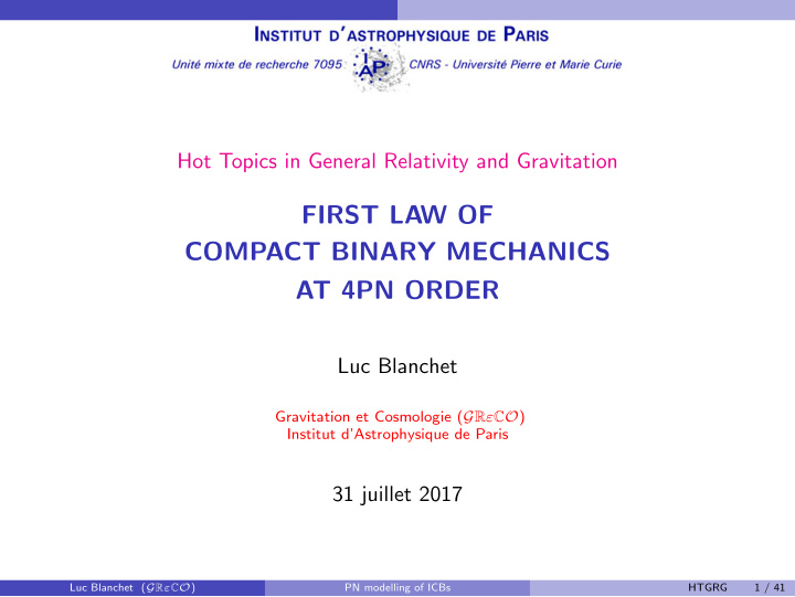 first law of compact binary mechanics at 4pn order
