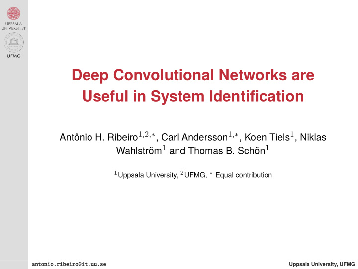 deep convolutional networks are useful in system