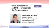orals transdermals