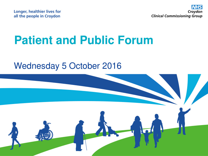 patient and public forum