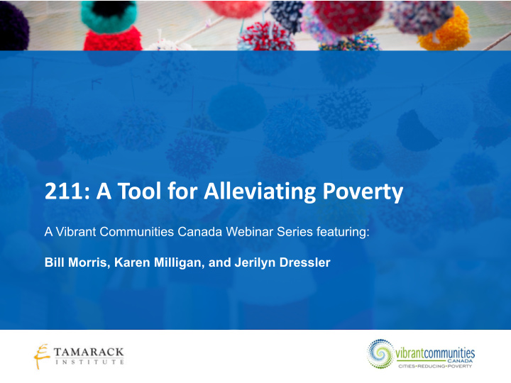 211 a tool for alleviating poverty