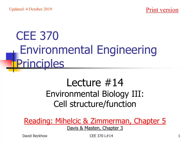 cee 370 environmental engineering principles