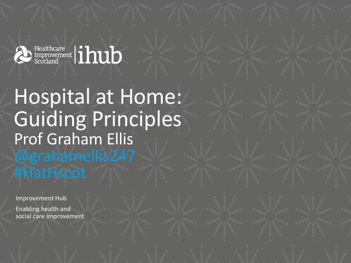 guiding principles