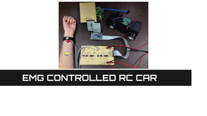 emg controlled rc car who