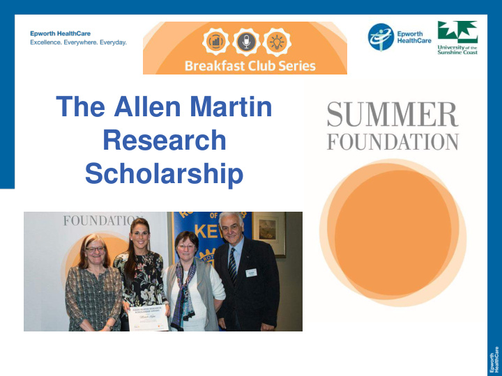 research scholarship