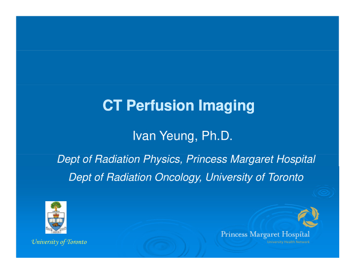 ct perfusion imaging ct perfusion imaging