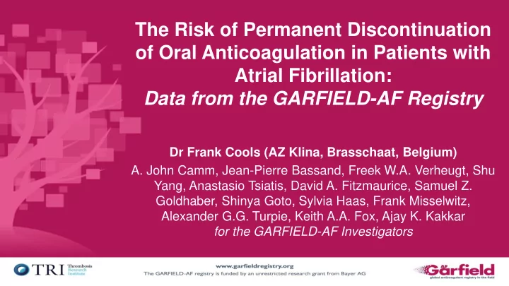 atrial fibrillation